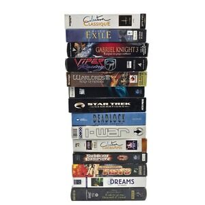 Lot of 14 Big Box PC Games –‎ French Version – PAL Complete
